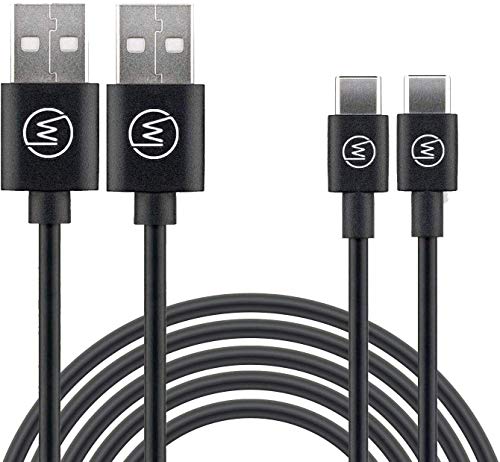 Wicked Chili 2X USB-C auf USB-A Daten- Ladekabel Fast Charge 3A Schnellladekabel kompatibel mit iPhone 15, Samsung Galaxy Handy und Smartphone von Wicked Chili