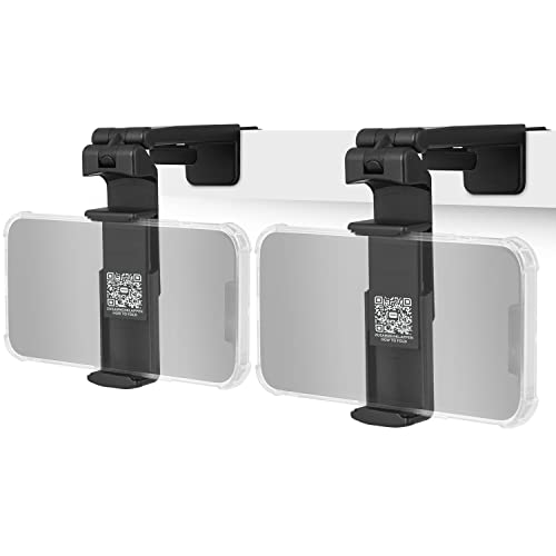 Wicked Chili 2X Universal Handyhalterung für Flugzeug, Bahn & Küche | 360° Klemmhalterung, iPhone Monitor Halterung | Reise Gadgets Handyhalter Tisch iPhone, Samsung Halter (Patentiert) von Wicked Chili