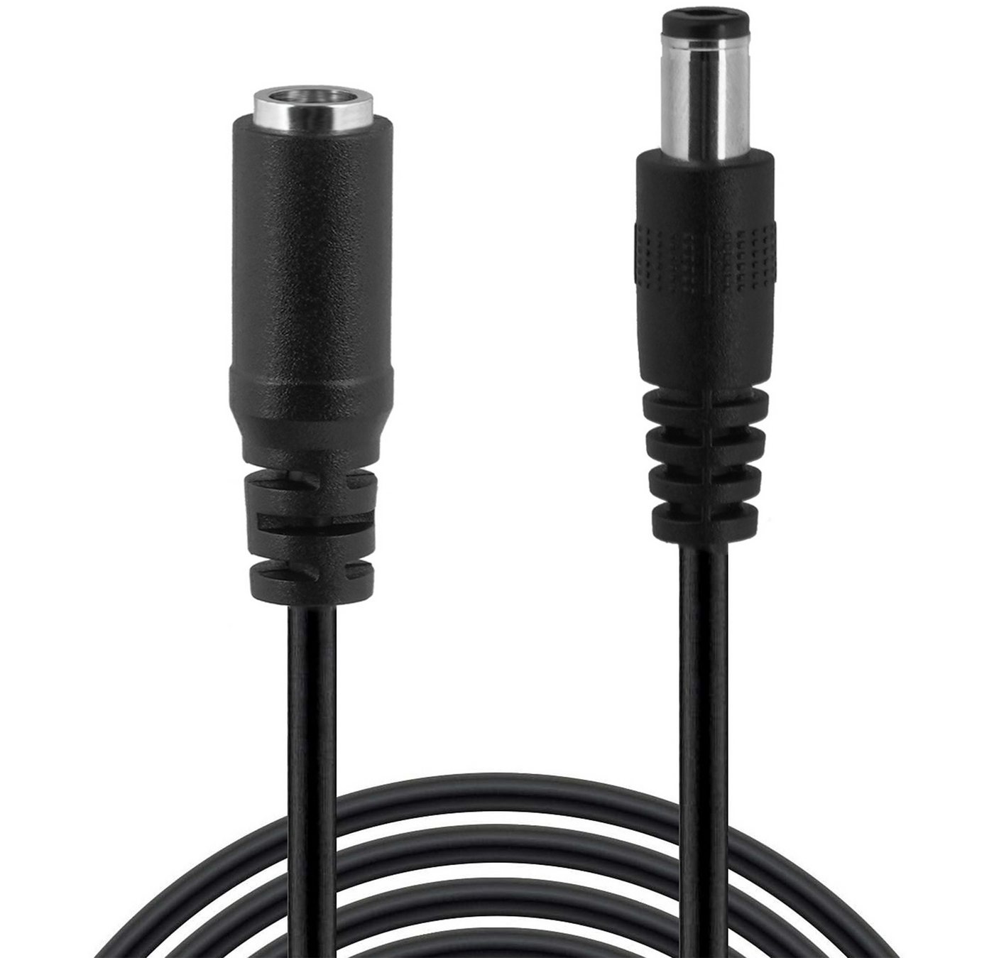 Wicked Chili 3m Netzteil Verlängerungskabel für Hue Play Lightbar (schwarz) Verlängerungskabel, Hohlstecker , Hohlsteckerbuchse  (300 cm), 3m DC-Verlängerungskabel für Philips Hue Play Lightbar color ambience von Wicked Chili