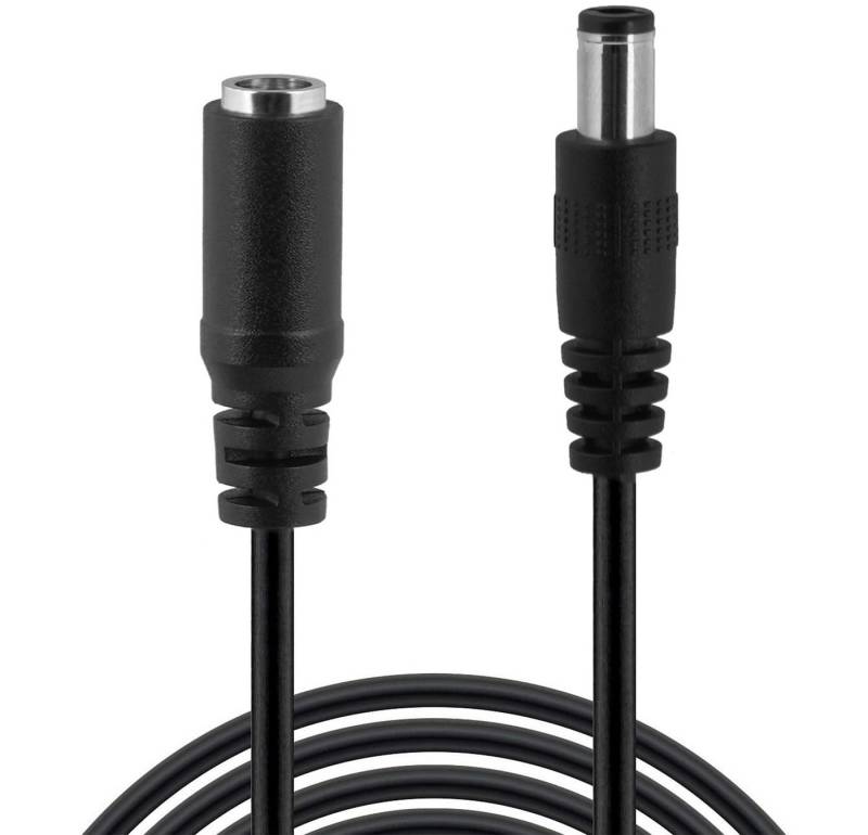 Wicked Chili 3m Netzteil Verlängerungskabel für Hue Play Lightbar (schwarz) Verlängerungskabel, Hohlstecker , Hohlsteckerbuchse  (300 cm), 3m DC-Verlängerungskabel für Philips Hue Play Lightbar color ambience von Wicked Chili