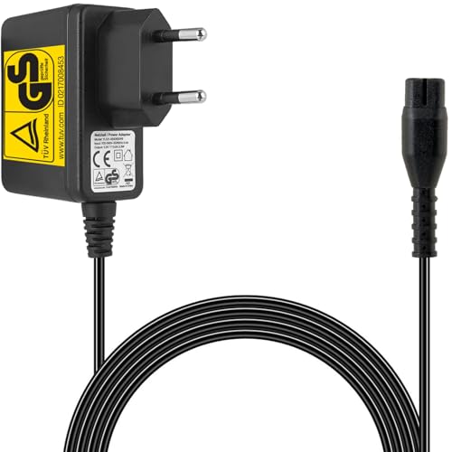 Wicked Chili 5,5V TÜV/GS Ladekabel für Kärcher Fenstersauger WV7, WV6, WV5, WV1, WV2, WV50, WV71, WV4, WV70, WV60, WV75, KWI 1 (Plus & Premium) WV Easy/Classic, Netzteil Ladegerät, 1,5m / 600mA von Wicked Chili