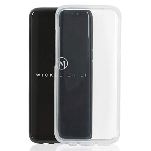 Wicked Chili QuickMOUNT Case kompatibel mit Samsung Galaxy S9 Handy Halteschale und Poncho, Outdoor Schutz-Hülle für HR und iGrip Auto und Fahrrad Halterung (nur Schale) schwarz von Wicked Chili