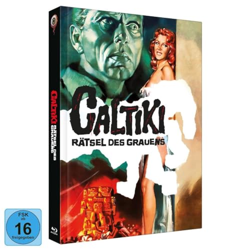 Caltiki - Rätsel des Grauens - Mediabook - Cover C - 2-Disc Limited Collector‘s Edition Nr. 80 (Blu-ray+DVD) von Wicked Vision Distribution GmbH