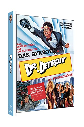 Dr. Detroit - Mediabook - Cover A (2-Disc Limited Collector‘s Edition Nr. 52 auf 222 Stück) (+ DVD) [Blu-ray] von Wicked Vision Distribution GmbH