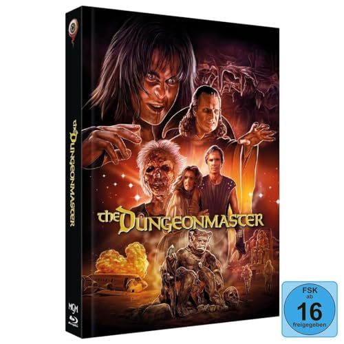 Herrscher der Hölle - The Dungeonmaster - Mediabook - Cover C (Limited Collector‘s Edition Nr. 78) (Blu-ray+DVD) von Wicked Vision Distribution GmbH