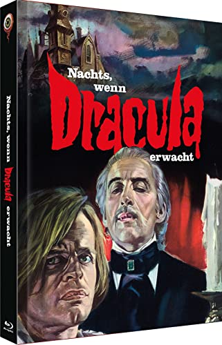 Nachts, wenn Dracula erwacht - Mediabook - Cover D - 4-Disc Limited Collectors Edition Mediabook Nr. 48 (+ DVD) (+ 2 Bonus-DVDs) [Blu-ray] von Wicked Vision Distribution GmbH