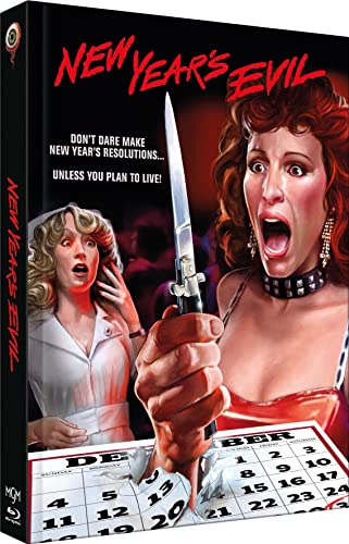 New Year‘s Evil - Mediabook - Cover C - 2-Disc Limited Collector‘s Edition Nr. 67 - Limitiert auf 333 Stück (Blu-ray+DVD) von Wicked Vision Distribution GmbH