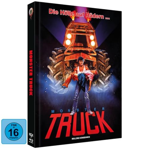 Rolling Vengeance - Monster Truck - Mediabook - Cover B - Limited Collector‘s Edition Nr. 76 - Limitiert auf 222 Stück (Blu-ray+DVD) von Wicked Vision Distribution GmbH