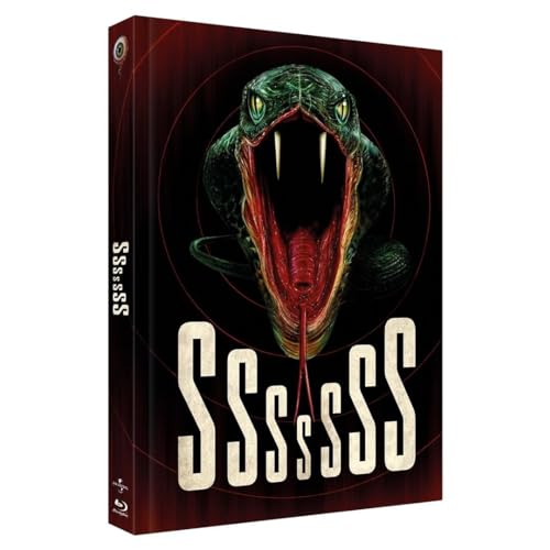 Sssssnake Kobra (SSSSSSS) - Mediabook - Cover B - 2-Disc Limited Collector‘s Edition NR. 72 auf 222 Stück (Blu-ray+DVD) von Wicked Vision Distribution GmbH