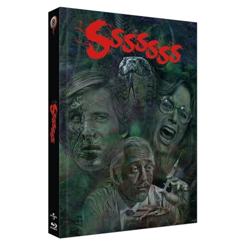 Sssssnake Kobra (SSSSSSS) - Mediabook - Cover C - 2-Disc Limited Collector‘s Edition NR. 72 auf 222 Stück (Blu-ray+DVD) von Wicked Vision Distribution GmbH