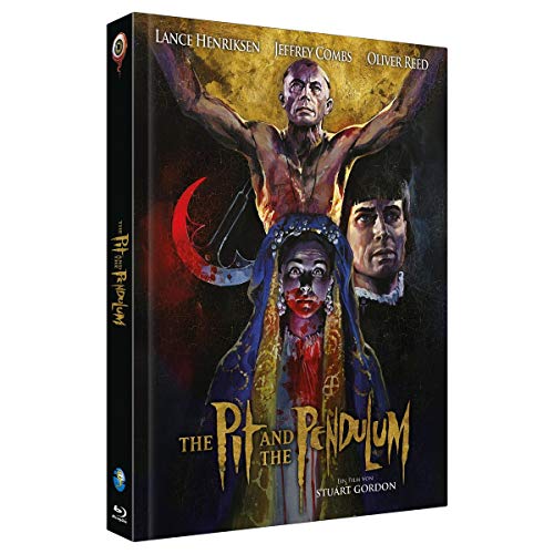 The Pit and the Pendulum - Mediabook - Cover C - Limited Collector's Edition (2-Disc Full Moon Collection Nr. 5) (Limitiert auf 333 Stück) (+ Soundtrack-CD) [Blu-ray] von Wicked Vision Distribution