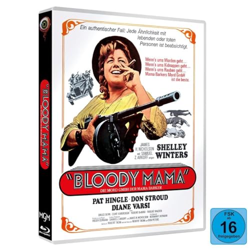 Bloody Mama (1970) - 2-Disc Limited Edition (BD+DVD) - Klassiker von Roger Corman mit Shelly Winters & Robert DeNiro [Blu-ray] von Wicked-Vision Media