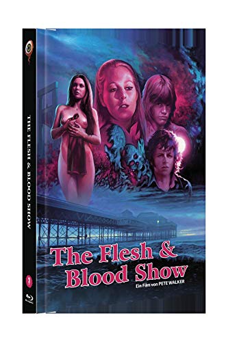 The Flesh & Blood Show (Pete Walker Collection Nr. 3) (2-Disc Mediabook Edition, Cover B, Limitiert auf 222 Stück) [Blu-ray] von Wicked-Vision Media