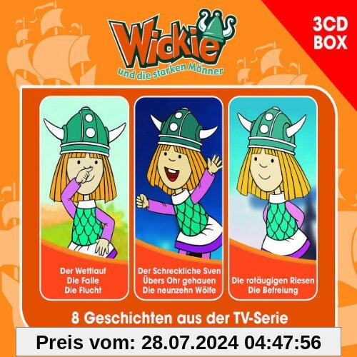 Wickie 3-CD Hörspielbox Vol. 1 von Wickie und die Starken Männer
