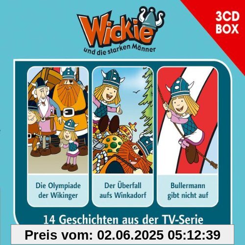 Wickie - 3-CD Hörspielbox Vol. 3 Wickie - 3-CD Hörspielbox Vol. 3 von Wickie und die Starken Männer