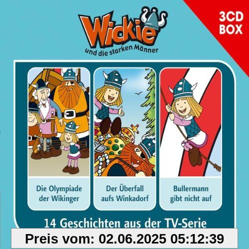 Wickie - 3-CD Hörspielbox Vol. 3 von Wickie und die Starken Männer