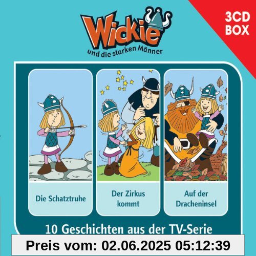 Wickie - 3-CD Hörspielbox Vol. 4 von Wickie und die Starken Männer