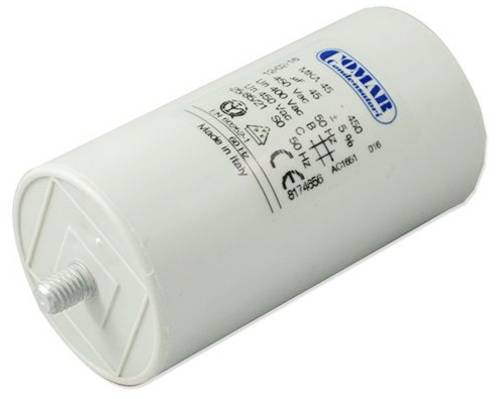 Widap 600052 1 St. Motorbetriebskondensator 40 µF 450 V/AC 5% (Ø) 45mm von Widap