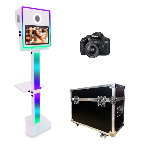 WideMeet Weißer tragbarer Kamera-Spiegel-Fotoautomaten mit 15,6-Zoll-Touchscreen, Selfie-Photobooth-Maschine, DSLR-Kabine, für Hochzeitsfeier, Veranstaltung WideMeet Weißer tragbarer Kamera-Spiegel-Fotoautomaten mit 15,6-Zoll-Touchscreen, Selfie-Photobooth-Maschine, DSLR-Kabine, für Hochzeitsfeier, Veranstaltung von WideMeet