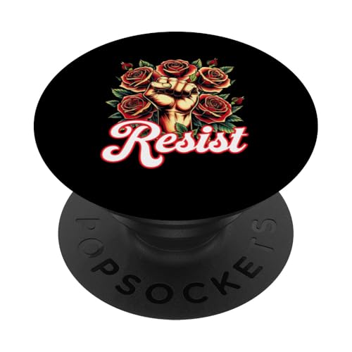 Widerstand Gerechtigkeit Aktivismus Politischer Widerstand PopSockets Klebender PopGrip von Widerstand Gegen Ungerechtigkeit Protest Anti