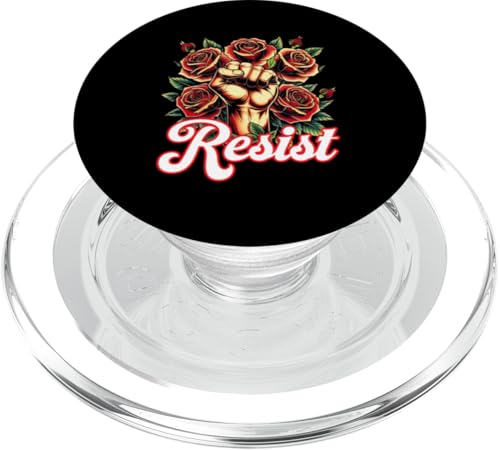 Widerstand Gerechtigkeit Aktivismus Politischer Widerstand PopSockets PopGrip für MagSafe von Widerstand Gegen Ungerechtigkeit Protest Anti