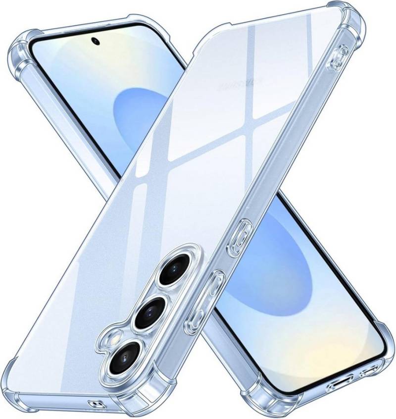 Widmann-Shop Handyhülle Samsung Galaxy S25 Edge Hülle Handyhülle Case Eckschutz Transparent 6,7 Zoll, für Galaxy S25 Edge von Widmann-Shop