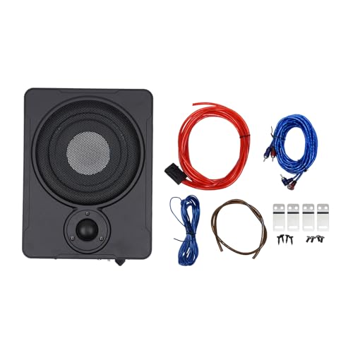 Wiefiche 300W Aktiver Subwoofer, 8inch Ultra dünner Subwoofer unter dem Sitz, 30-100Hz Frequenzbereich, Audio Subwoofer mit integriertem Verstärker für Verschiedene Fahrzeugmodelle Wiefiche 300W Aktiver Subwoofer, 8inch Ultra dünner Subwoofer unter dem Sitz, 30-100Hz Frequenzbereich, Audio Subwoofer mit integriertem Verstärker für Verschiedene Fahrzeugmodelle von Wiefiche