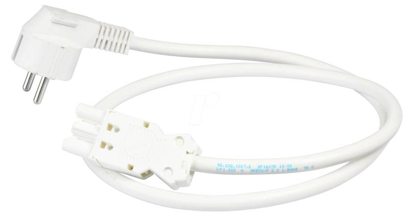 GST 18-3KSK1 WS1 - Verbindungsleitung, 3-pol., 1,5mm², ws von Wieland