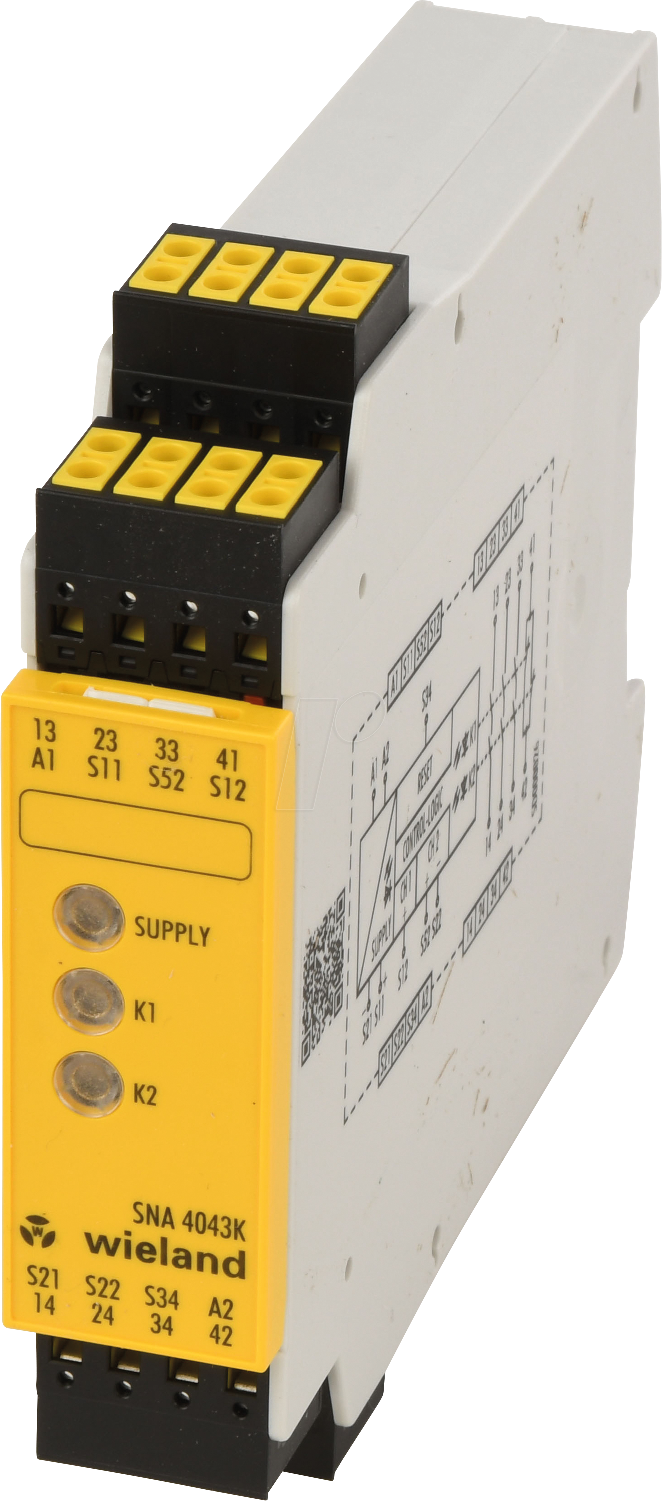 SNA 4043K-C - Sicherheitsrelais 24V AC/DC, SIL 3 von Wieland