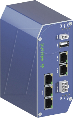 WIENET LANWRSL5 - Router, LTE, Fast Ethernet, 5-Port von Wieland