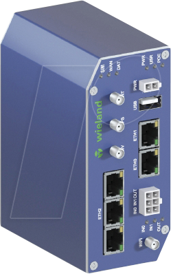 WIENET LTEWRSL5W - WLAN Router 4G LTE, 2,4 GHz von Wieland