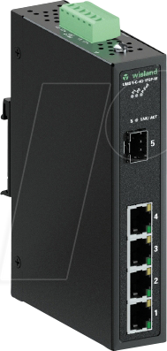 WIENET UM5C4G1SW - Switch, 5-Port, Gigabit Ethernet, SFP von Wieland