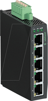 WIENET UMS 5-L - Switch, 5-Port, Fast Ethernet von Wieland
