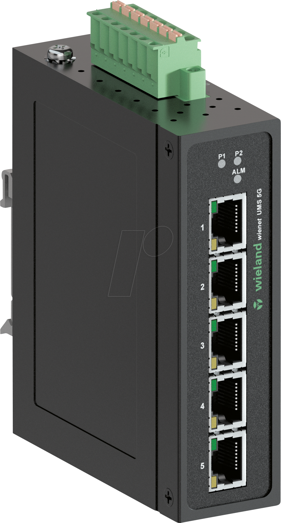 WIENET UMS 5G - Switch, 5-Port, Gigabit Ethernet von Wieland