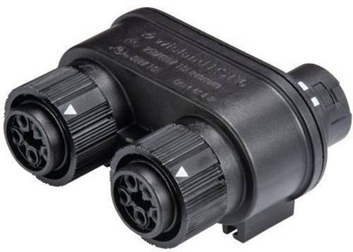 Wieland 46.050.1253.1 Rundstecker Verteiler Gesamtpolzahl: 4 + PE Serie (Rundsteckverbinder): RST® von Wieland