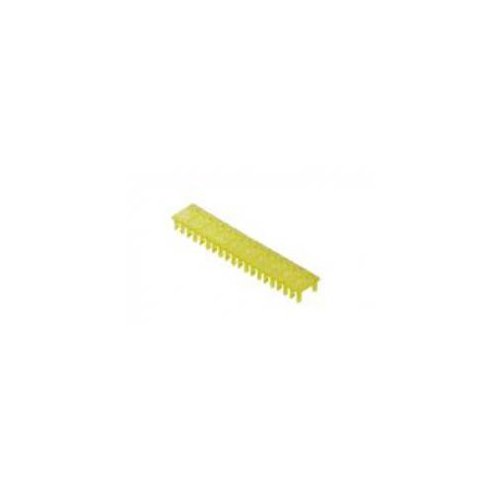 Wieland Abdeckung AD VB 10/10 Streifen 04.342.4056.8 P, gelb, Pack 10 von Wieland