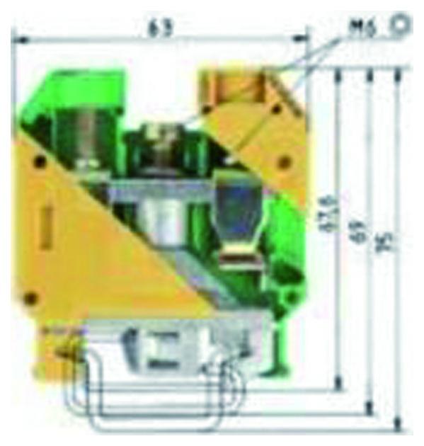 Wieland WKN35 SL/U / V0 SCHUTZLEITERKL. Wieland WKN35 SL/U / V0 SCHUTZLEITERKL. von Wieland