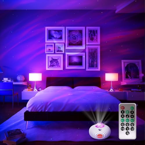 Mini-Projektor Stern mit 14 Lichtern für Schlafzimmer/IDE, Weiß Mini-Projektor Stern mit 14 Lichtern für Schlafzimmer/IDE, Weiß von Wielio