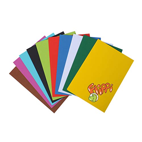 Flippi Fotokarton, DIN A4, 300g/qm | Wiemann Lehrmittel (50 Blatt in 10 verschiedenen Farben) von Wiemann Lehrmittel