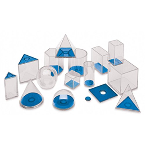 Geometrische Mini-Füllkörper, 17 Modelle aus Plexiglas, 6 cm hoch | Wiemann Lehrmittel von Wiemann Lehrmittel