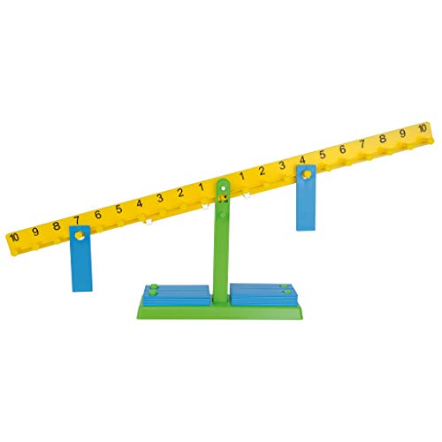 Rechenwaage für Kinder, Mathematik-Balance-Waage, Rechenhilfe | Wiemann Lehrmittel (1 große Rechenwaage) von Wiemann Lehrmittel