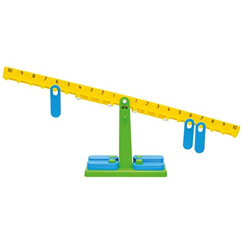 Rechenwaage für Kinder, Mathematik-Balance-Waage, Rechenhilfe | Wiemann Lehrmittel (1 kleine Rechenwaage) von Wiemann Lehrmittel