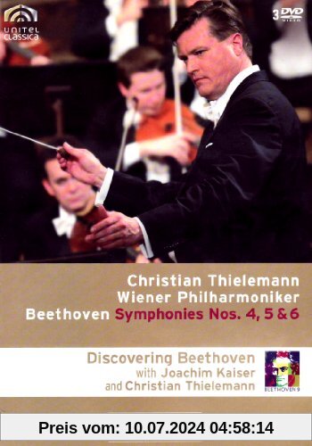 BEETHOVEN Sinfonien 4, 5 & 6 Christian THIELEMANN (+ 170 min. Doku mit Joachim Kaiser) 3 DVD von Wiener Philharmoniker
