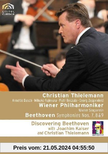 BEETHOVEN Sinfonien 7, 8 & 9 Christian THIELEMANN (+ 170 min. Doku mit Joachim Kaiser) 3 DVD von Wiener Philharmoniker