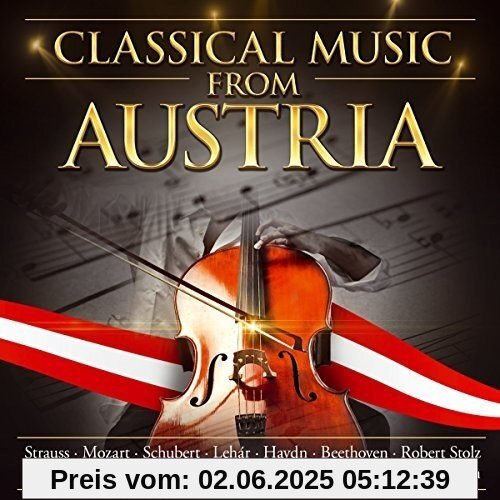 Classical Music from Austria; Strauss; Mozart; Schubert; Lehar; Haydn; Beethoven; Robert Stolz; Wiener Philharmoniker; Herbert von Karajan; Wiener Sängerknaben; Donauwalzer; Classical Music from Austria; Strauss; Mozart; Schubert; Lehar; Haydn; Beethoven; Robert Stolz; Wiener Philharmoniker; Herbert von Karajan; Wiener Sängerknaben; Donauwalzer; von Wiener Philharmoniker