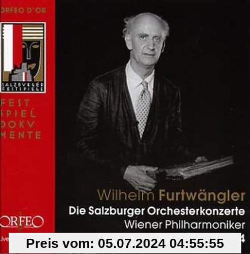 Die Salzburger Orchesterkonzerte 1949-1954 von Wiener Philharmoniker