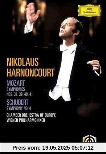 Mozart, Wolfgang Amadeus/ Franz Schubert - Symphonie Nr. 31, 39, 40, 41/ Sinfonie Nr. 4 (N [2 DVDs] von Wiener Philharmoniker
