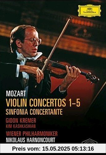 Mozart, Wolfgang Amadeus - Violinkonzerte 1 - 5 [2 DVDs] von Wiener Philharmoniker