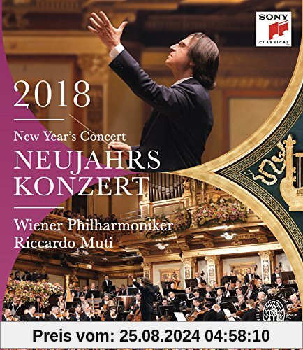 Neujahrskonzert 2018 / New Year's Concert 2018 [Blu-ray] von Wiener Philharmoniker