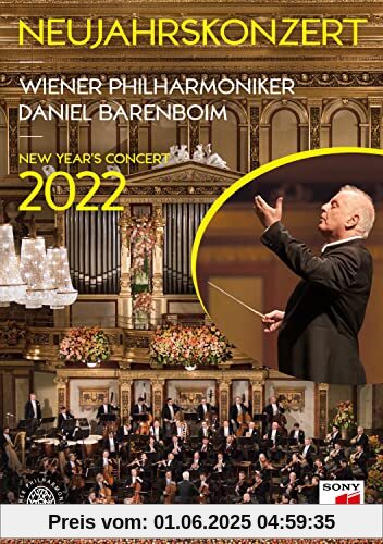 Neujahrskonzert 2022/ New Year's Concert 2022 - Wiener Philharmoniker / Daniel Barenboim Neujahrskonzert 2022/ New Year's Concert 2022 - Wiener Philharmoniker / Daniel Barenboim von Wiener Philharmoniker